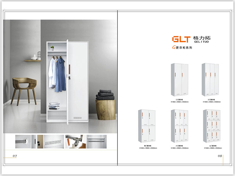 深圳産(chǎn)品展示廠家,2018新(xīn)款薄邊更衣櫃  拆裝(zhuāng) 支持訂做