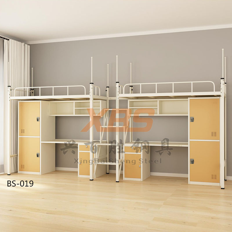 深圳産(chǎn)品展示廠家,興百勝新(xīn)款公(gōng)寓鐵床 兩連兩人位公(gōng)寓床