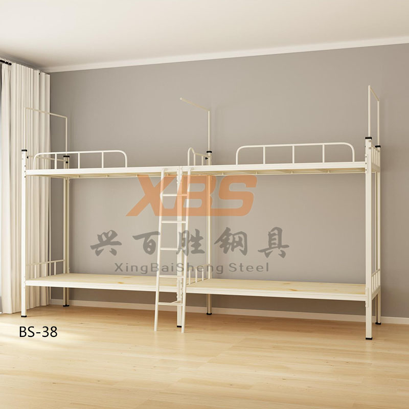 深圳兩聯四人雙層床系列廠家,新(xīn)款公(gōng)寓鐵床 兩連四人位雙層床公(gōng)寓床 顔色尺寸支持訂做